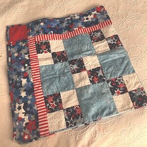 Handmade baby quilt